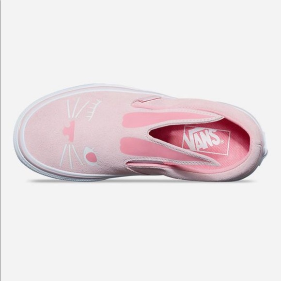 vans bunny shoes pink